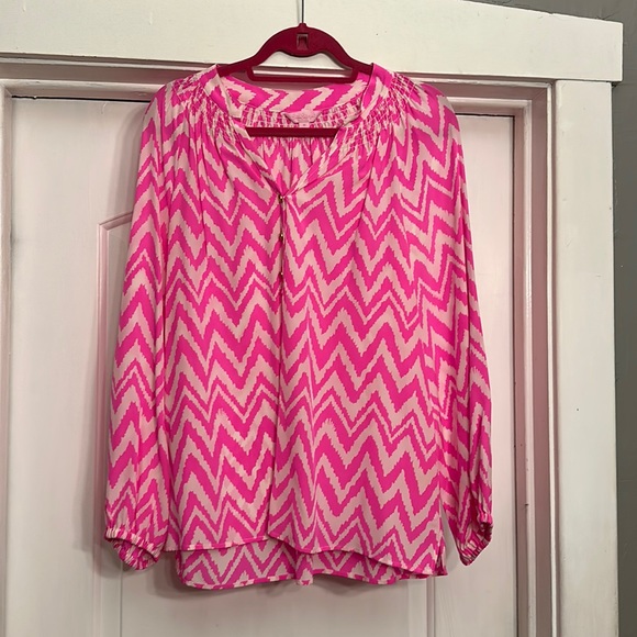 Lilly Pulitzer Elsa Blouse - Picture 1 of 2
